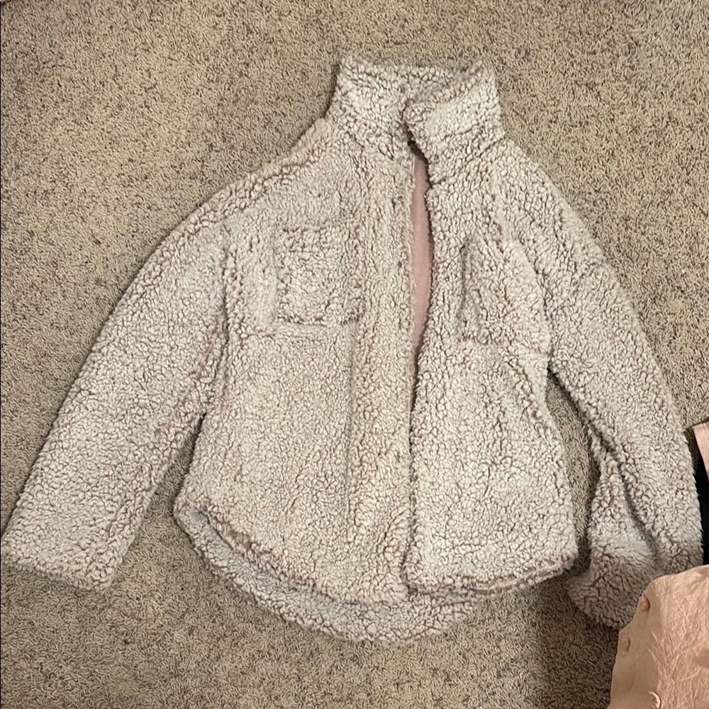 Cozy Cream Sherpa Jacket